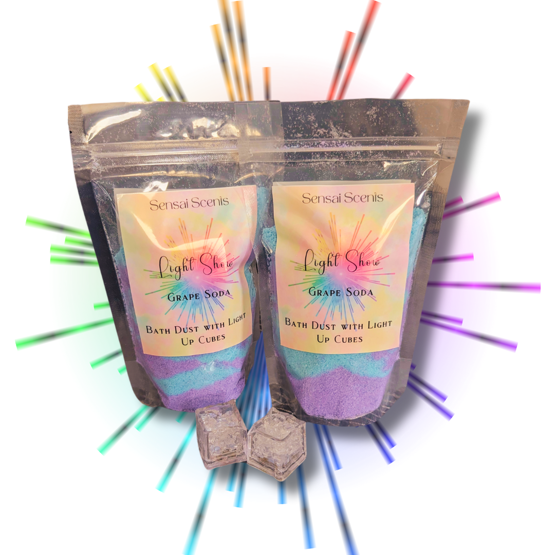 Wholesale Light Up Bath Dust