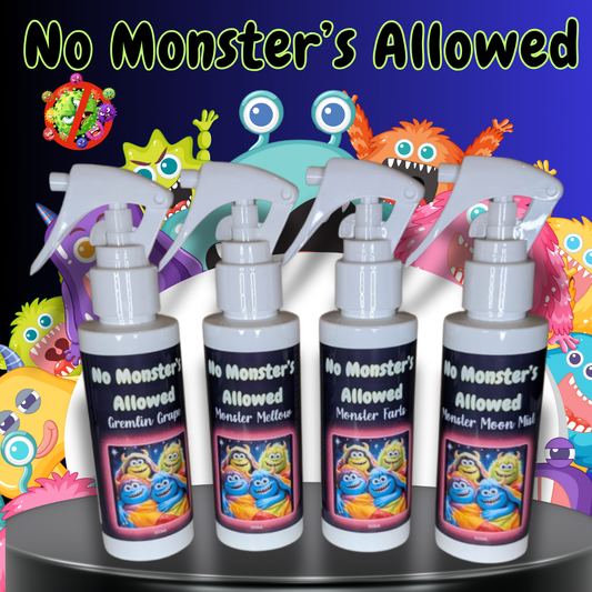 No Monster’s Allowed Room Spray Wholesale Only